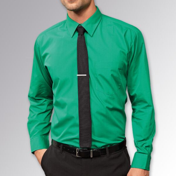 Long sleeve poplin shirt Thumbnail