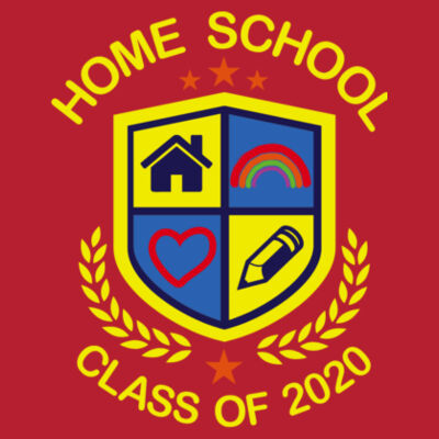 Home School - Class of 2020 - Embroidered Adult Sweatshirt Design