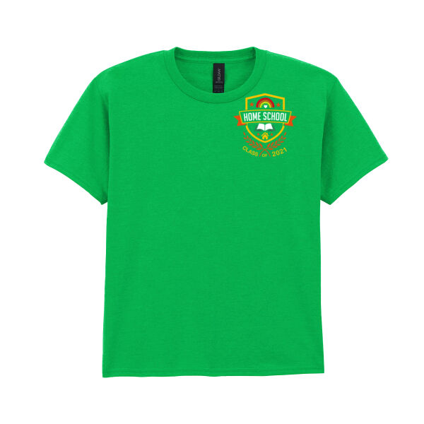 Home School - Class of 2021 - Embroidered Children's T-Shirt Thumbnail