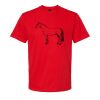 Softstyle™ midweight adult t-shirt Thumbnail