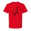 Softstyle™ midweight adult t-shirt Thumbnail