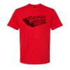 Softstyle™ midweight adult t-shirt Thumbnail