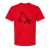 Softstyle™ midweight adult t-shirt Thumbnail