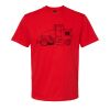 Softstyle™ midweight adult t-shirt Thumbnail