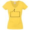 Lady-fit Valueweight V-Neck T-Shirt Thumbnail